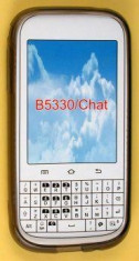 Husa Tpu Silicon Samsung Galaxy Chat B5330 Fumuriu foto