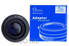 Adaptor Nikon - m42 cu lentila de foarte inalta calitate si focus la infinit foto