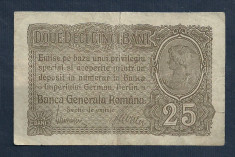 ROMANIA BGR 25 BANI 1917 [1] FERDINAND foto