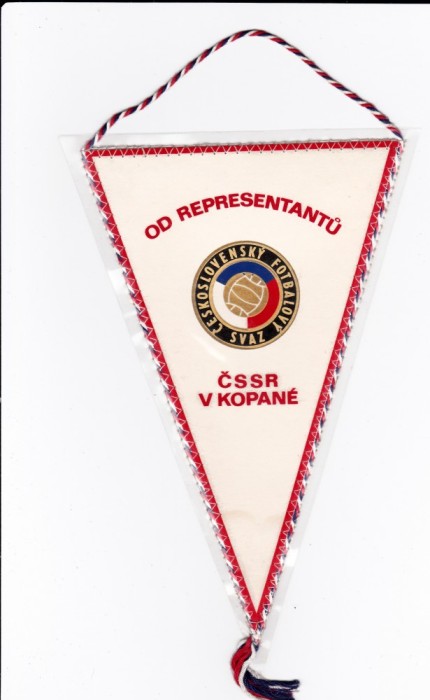 Fanion Federatia de Fotbal din CEHOSLOVACIA