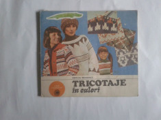 Tricotaje in culori foto