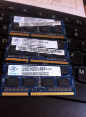 Placute Ram Rami Laptop Nanya DDR3 4Gb - 1333Mhz PC3- 10600S foto