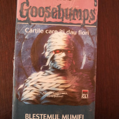 GOOSEBUMPS - BLESTEMUL MUMIEI - R. L. Stine - 2003, 122 p.