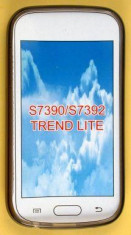 Husa Tpu Silicon Samsung Galaxy Trend Lite S7390 Fumuriu foto