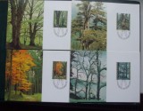 LIECHTENSTEIN 1980 &ndash; PROTEJAREA PADURII, SET DE 4 MAXIME Z29
