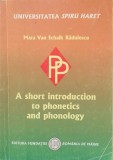 A SHORT INTRODUCTION TO PHONETICS AND PHONOLOGY - Mara Van Schaik Radulescu