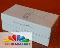 Samsung Galaxy Alpha Alb Nou ITMEDIAGALAXY Garantie Livrare cu Verificare foto