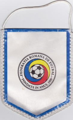 Fanion Federatia de Fotbal din Romania (FRF) foto