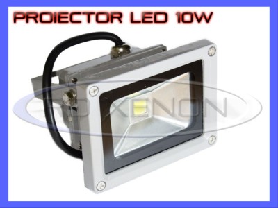 PROIECTOR LED 10W ECHIVALENT 100W - 900 LUMENI, IP65, ILUMINAT EXTERIOR, 220V foto