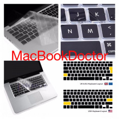 iDr KeyboardGuard - Protectie tastatura MacBook (EU/US layout) - Transparent foto