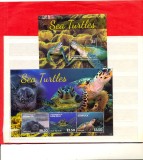 ST-150=DOMINICA-2014=TESTOASE,Bloc nestampilat,MNH(**)