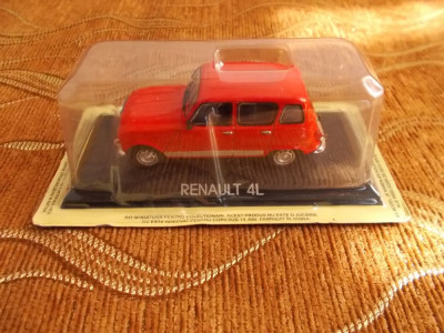 RENAULT 4L SIGILAT .DE AGOSTINI .1/43 foto