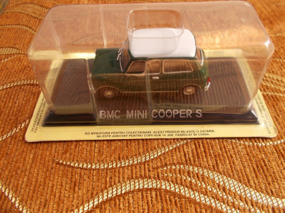 BMC MINI COOPERS , SIGILAT , 1/43 foto