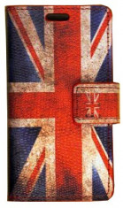 Husa Flip Portofel Nokia Lumia 520 Steag UK foto