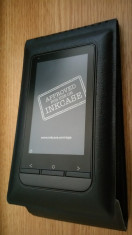 OAXIS INKCASE Plus cu husa, e-book reader cu ecran e-ink alb-negru, conexiune BT foto