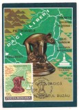 % ilustrata maxima- BUZAU-EXPOZITIA FILATELICAPAGINI DE ISTORIE, Europa