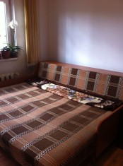 vand pat recamier cu lada foto