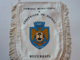 Fanion fotbal - Comisia Municipala a Arbitrilor Bucuresti (format mare)