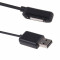 Cablu incarcare magnetic Sony Xperia Z1 Z1 Compact Z2 Z3 Z Ultra Black