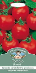 Seminte ROSII TOMATO SHIRLEY F1 -10 BUC- MR. FOTHERGILL&amp;#039;S- PENTRU SERA foto