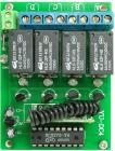 Receptor / receiver pentru Automatizar cu 4 canale 433Mhz pana la 100m 12V foto