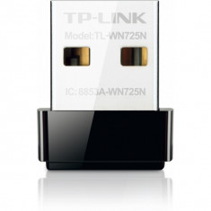 Adaptor Wireless N USB 150Mbps, nano, TP-LINK TL-WN725N foto