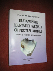Tratamentul edentatiei partiale cu proteze mobile - Prof.dr.Andrei Ionescu foto