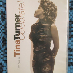 TINA TURNER - CELEBRATE! THE BEST OF - DVD (original din Anglia, ca nou!)