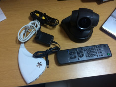 camera pentru videochat SONY EVI D100 P + placa de captura ( kit complet) foto