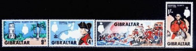 Gibraltar 1967 - cat.nr.203-6 neuzat,perfecta stare foto
