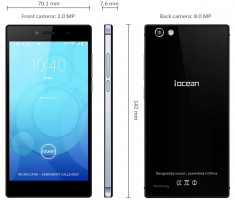smartphone/ telefon mobil; X8 MINI; Ram 1 gb; ecran/ display 5 inch; quad core foto