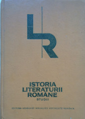 ISTORIA LITERATURII ROMANE - STUDII - Zoe Dumitrescu Busulenga foto