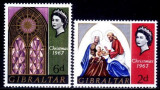 C5465 - Gibraltar 1967 - cat.nr.201-2 neuzat,perfecta stare, Nestampilat