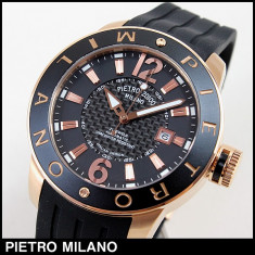 Ceas de mana Original Pietro Milano Automatic Miyota Citizen curea silicon foto