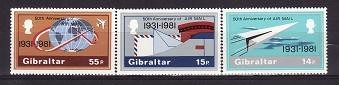 Gibraltar 1981 - cat.nr.430-2 neuzat,perfecta stare foto