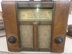 WW2 - Radio vechi ORION Budapesta Typ 100 - anul 1939 - posibil functional foto