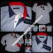 CAMASA BARBATEASCA replica FIRMA TOMMY HILFIGER REGULAR FIT DUNGI ALBE si BLEU