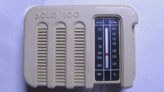 radio vechi si foarte rar Solo 100 de colectie functional cu suport de masa foto