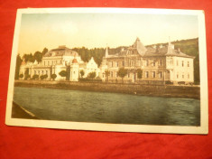Ilustrata Vatra Dornei- Cazinoul si Hotel Balnear 1938 ,cenzurata Ed.S.Zimmet foto