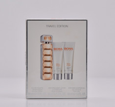 HUGO BOSS Orange SET 50 ML apa de toaleta + 50ML gel dus + 50 ML lotiune de corp foto