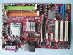 Placa de baza MSI MS-7236 LAN 1GB DDR2 PCI Express socket 775 + GRATIS procesor foto