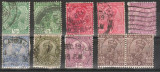 Anglia / Colonii, INDIA, 1911, stampilate, Nestampilat