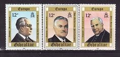 Gibraltar 1980 - cat.nr.407-9 neuzat,perfecta stare