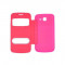 Husa Toc Flip Cover S-View Samsung Galaxy Trend Lite S7390 Roz