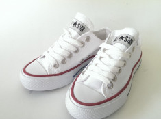 Tenisi Converse Albi All Star Low foto