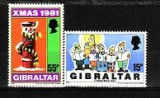 Gibraltar 1981 - cat.nr.437-8 neuzat,perfecta stare