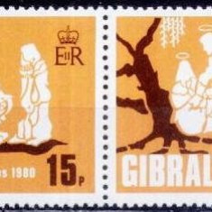 C5466 - Gibraltar 1980 - cat.nr.416-7 neuzat,perfecta stare