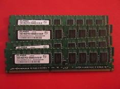 Memorie RAM Elpida 2GB PC3-10600 DDR3-1333MHz ECC - OKAZIE DE PRET ! foto