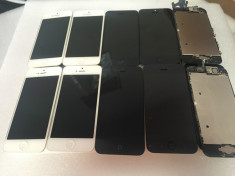 DISPLAY ORIGINAL IPHONE 5 - NEGRU sau ALB Modul Complet foto