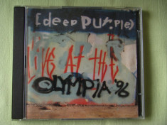 DEEP PURPLE - Live At The Olympia &amp;#039;96 - 2 C D Originale foto